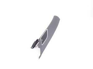 ES#2989427 - 5GM867233FMVA - Upper A-Pillar Trim - Left - Includes tweeter. - Titanium Black - Genuine Volkswagen Audi - Volkswagen