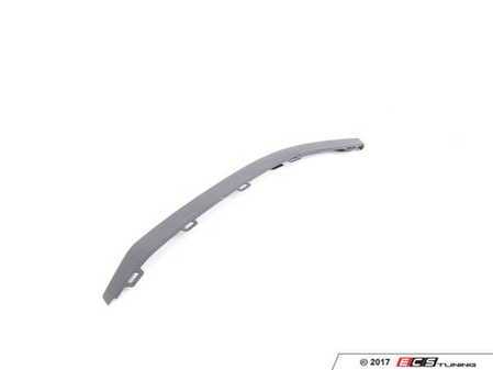 ES#2773437 - 5GM8059039B9 - Front Lip Spoiler - Left - Lowest spoiler on driver's side of the front bumper - Genuine Volkswagen Audi - Volkswagen