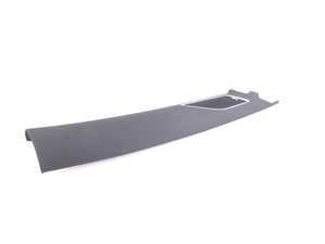 ES#3011027 - 5GM867234FMVA - Upper A-Pillar Trim - Right - Includes tweeter. - Titanium Black - Genuine Volkswagen Audi - Volkswagen