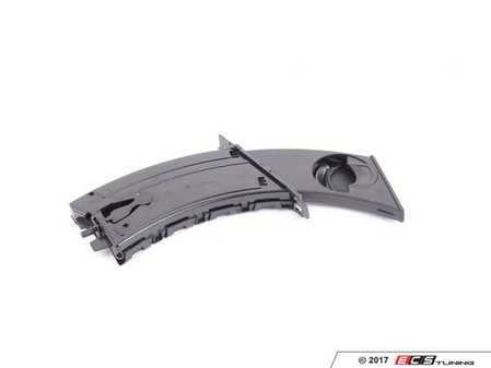ES#3426576 - 51459173463 - Left Dashboard Cup Holder Assembly - Black - Includes faceplate/cover - URO - BMW