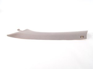 ES#114107 - 51438235005 - "A" Pillar Trim - Left - Hellgrau/Light Gray, located next to the windshield - Genuine BMW - BMW
