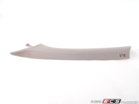 ES#114107 - 51438235005 - "A" Pillar Trim - Left - Hellgrau/Light Gray, located next to the windshield - Genuine BMW - BMW