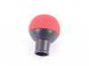 ES#3450059 - GS2DGSRC - BFI Heavy Weight Shift Knob - Rosso Centaurus Leather / Black Anodized - Just because your car doesn't have a third pedal, doesn't mean you should be stuck with some goofy shifter. - Black Forest Industries - Audi Volkswagen