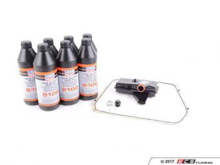 ES#3200778 - 0B5325429EKT2 - DSG Automatic Transmission Service Kit W/ ECS Magnetic Drain Plug - Includes a new filter, gasket, plugs, and fluid to service your transmission - Assembled By ECS - Audi