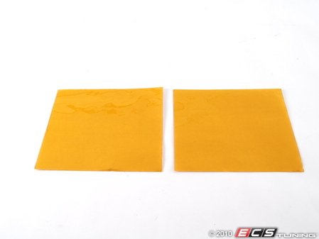 ES#1896415 - 2-78-Y - Two 8" X 8" Universal Film - Yellow - Headlight, tail light, foglight film - Lamin-X - Audi BMW Volkswagen Mercedes Benz MINI Porsche