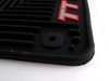 ES#3907 - ZAW179003ABLK - All Weather Rubber Floor Mat Set - Black - (NO LONGER AVAILABLE) - Featuring the 'TT' logo, includes set of two front mats - Genuine Volkswagen Audi - 