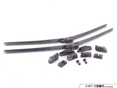 ES#3448705 - 19X2KT - Cleantech Wiper Blade Set - Feature graphite natural rubber and easy-change connectors - Hella - Volkswagen