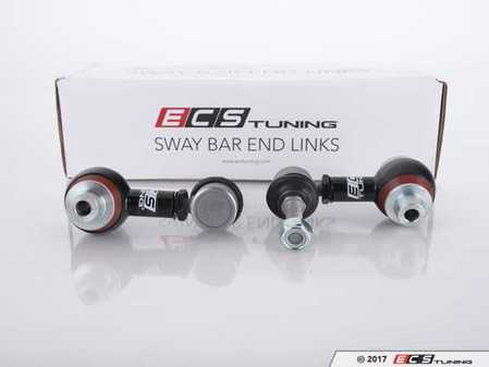 ES#3514622 - 015134ecs01-KT -  Adjustable Rear Sway Bar End Links - Pair - A must have for lowered suspensions or as a heavy duty OE-replacement. Adjustable from 65mm - 76mm - ECS - Audi Volkswagen