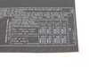 ES#185221 - 71242229439 - E46 Tire Pressure Label - Genuine BMW - BMW
