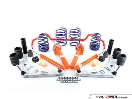 ES#2960701 - 33500429577 - E46 ZHP Suspension Upgrade Kit - Koni Special Active - Give your suspension a refreshing upgrade with this ZHP kit. Featuring Koni "Special Active" shocks and struts - Assembled By ECS - BMW