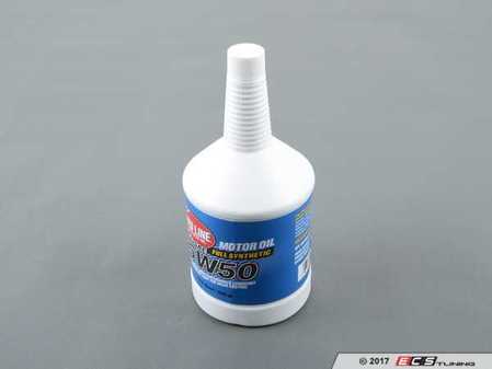 ES#2847829 - 11604 - 5W50 Motor Oil - 1 quart - Superior protection in extremely hot weather - Redline - BMW Mercedes Benz MINI Porsche