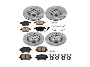 Autospecialty Daily Driver Brake Service Kit - Front & Rear (312x25/282x12)