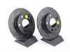 ES#522672 - USR1202 - Rear Slotted Brake Rotors - Pair (245x10mm) - Upgrade your stopping power - EBC - Audi