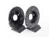 ES#522672 - USR1202 - Rear Slotted Brake Rotors - Pair (245x10mm) - Upgrade your stopping power - EBC - Audi
