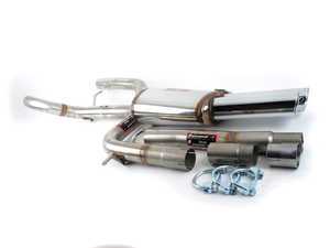 ES#3426634 - 914540 - 2.5" Cat-Back Exhaust System - Sport & Sound Pack - Stainless steel non-resonated cat-back with round, 3" polished tips - Supersprint - Volkswagen