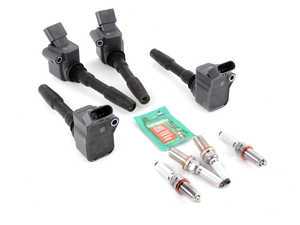 ES#3468529 - 06h905110g01KT1 -  RS Ignition Service Kit  - Includes 8v RS3 ignition coils and RS7 spark plugs for the ultimate ignition service kit for your 1.8T/2.0T Gen3 engine! - Genuine Volkswagen Audi - Audi Volkswagen