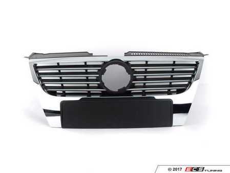 ES#2707724 - 9555051 - Chrome Grille Assembly - With chromed ribs. Does not include a VW emblem. - Bremmen Parts - Volkswagen
