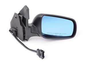 ES#3190522 - 955-444 - Rear View Mirror Assembly - Right - Complete power mirror assembly, non-heated mirror glass and black mirror covers - Dorman - Volkswagen