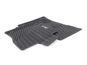ES#3233606 - 8V1061221B041 - S3 Rubber Floor Mats - Front - A set of two front floor mats with S3 emblem - Genuine Volkswagen Audi - Audi
