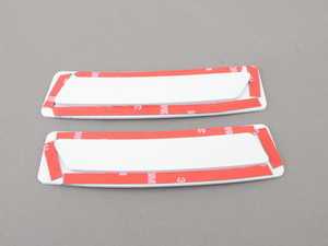 Pair 63147295541 63147295542 Front Bumper Reflector Side