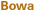 Bowa - Corporate Logo