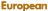 European - Corporate Logo