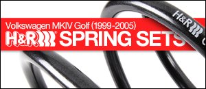 Volkswagen MKIV Golf H&R Spring Sets