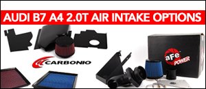 Audi B7 A4 2.0T Air Intake Options
