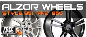 Volkswagen Touareg Alzor Wheels - Style 851 & 856
