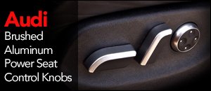 Audi Power Seat Control Knob Set