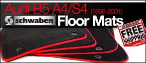 Audi B5 A4/S4 Schwaben Floor Mats