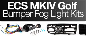 MKIV Golf Bumper Fog Light Kits