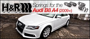 Audi B8 A4 H&R Springs