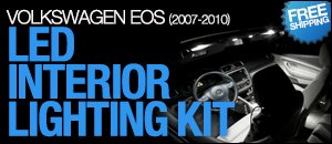 Volkswagen EOS Interior Ziza LED Lighting Kits