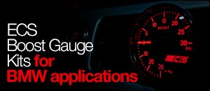 ECS Boost Gauge Kits for BMW