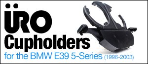 BMW E39 5-Series URO Cupholders