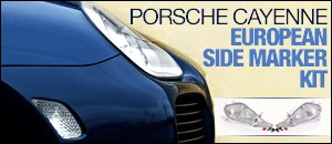 Porsche Cayenne European Side Marker Kit