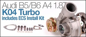 Audi B5/B6 A4 1.8T K04 Turbo w/ ECS Install Kit
