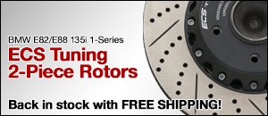 BMW E82/E88 ECS 2-Piece Brake Rotors