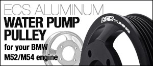 BMW Upgraded Aluminum Water Pump Pulley