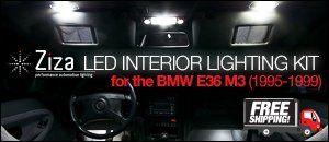 BMW E36 M3 ZiZa Interior Lighting Kit