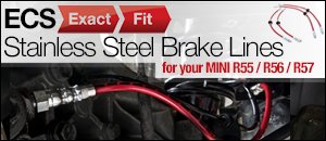 MINI R55 R56 R57 ECS Exact-Fit Brake Lines