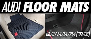 Audi B6/B7 A4/S4/RS4 Floor Mats