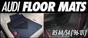 Audi B5 A4/S4/RS4 Floor Mats