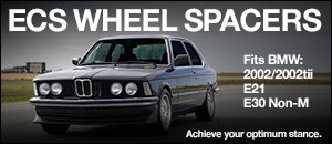 ECS Spacers For The BMW 2002/2002tii, E21, or E30 Non M