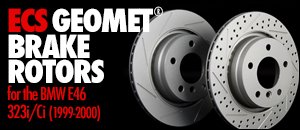 BMW E46 323i/Ci ECS GEOMET&reg; Rotors