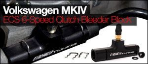 Volkswagen MKIV 6-Speed Clutch Bleeder Block
