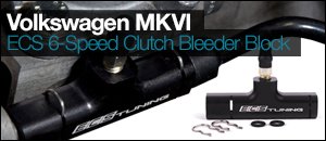 Volkswagen MKVI 6-Speed Clutch Bleeder Block