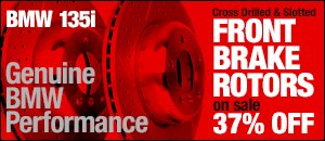 E82/E88 135i 1 Series BMW Performance Brake Rotors