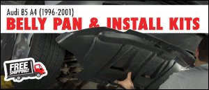 Audi B5 A4 Lower Belly Pan